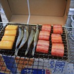 キャンプでの燻製について